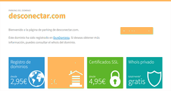 Desktop Screenshot of desconectar.com