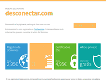 Tablet Screenshot of desconectar.com